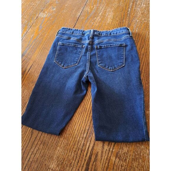 Size 4 Old Navy Pop Icon Skinny Denim Blue Jeans Casual Pants with Pockets - Picture 3 of 3